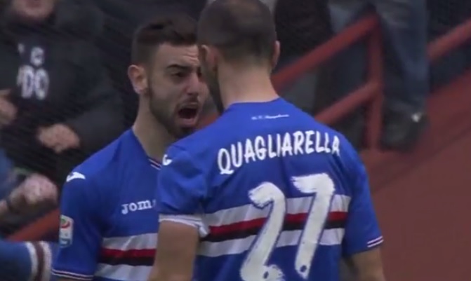 Sampdoria, nove punti in più rispetto alla classifica dell'anno scorso 