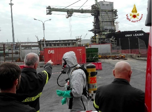 La Spezia: liquido da container al porto, si tratta di sostanza usata per la concia delle pelli 