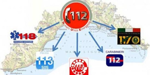 Numero unico di emergenza 112, da martedì 28 marzo attivo anche in provincia di La Spezia