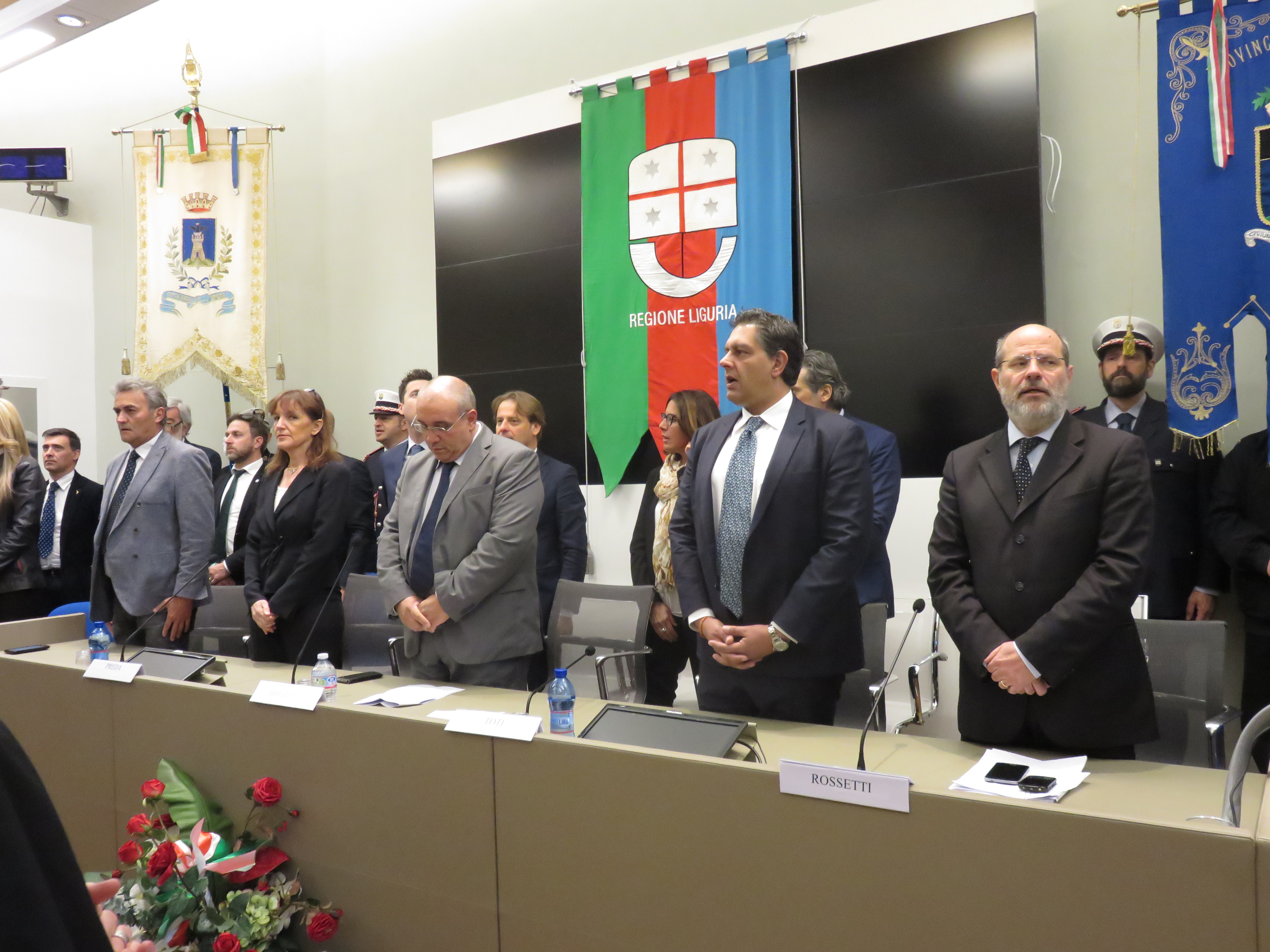 Celebrazioni 25 Aprile, il Consiglio regionale riunito in seduta solenne alla Spezia