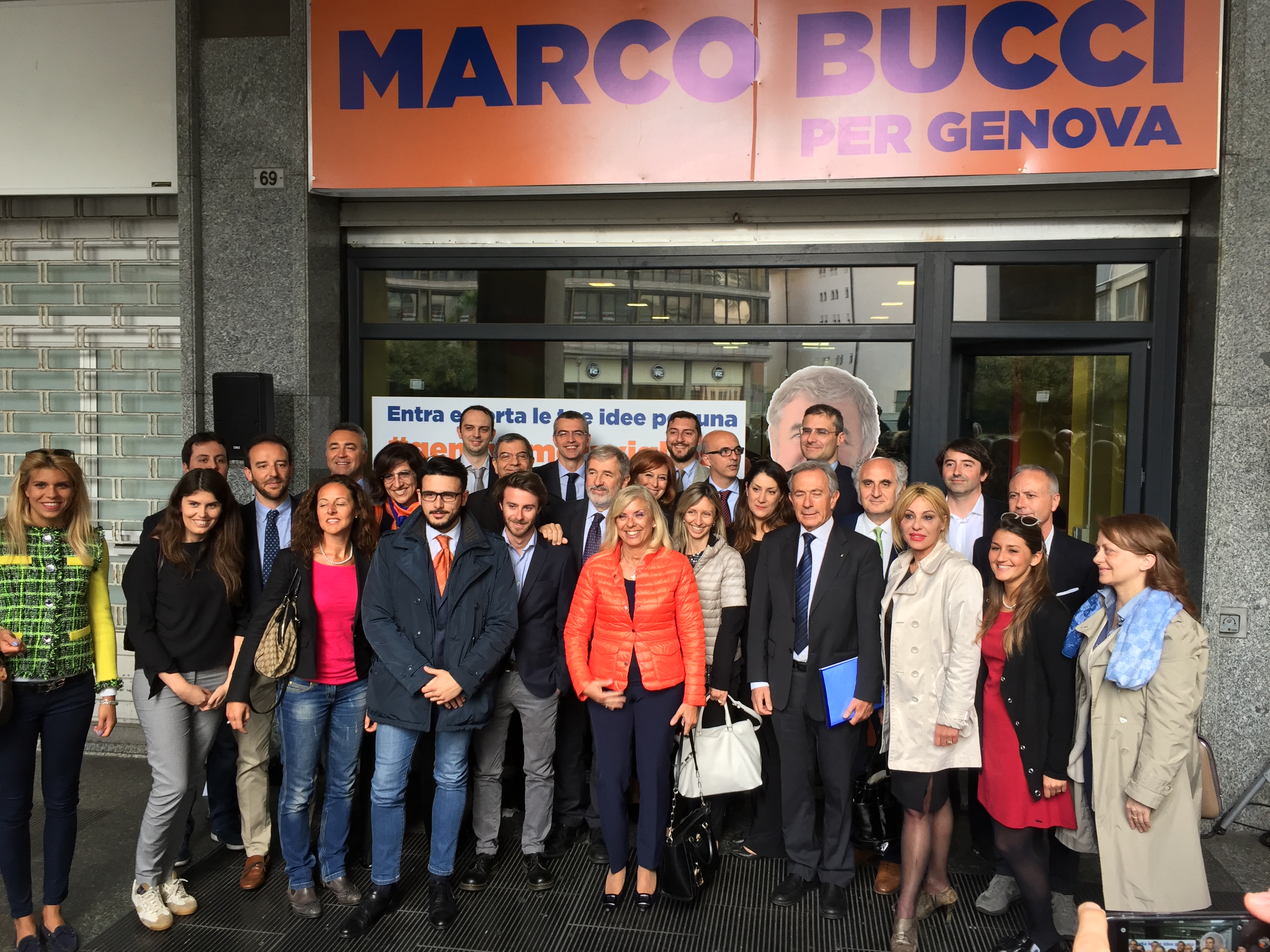 Verso le Comunali, presentata la lista 'Vince Genova Bucci Sindaco'