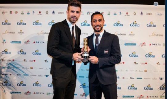 Premio Gentleman Serie A 2016/17,  la vittoria del blucerchiato Quagliarella 