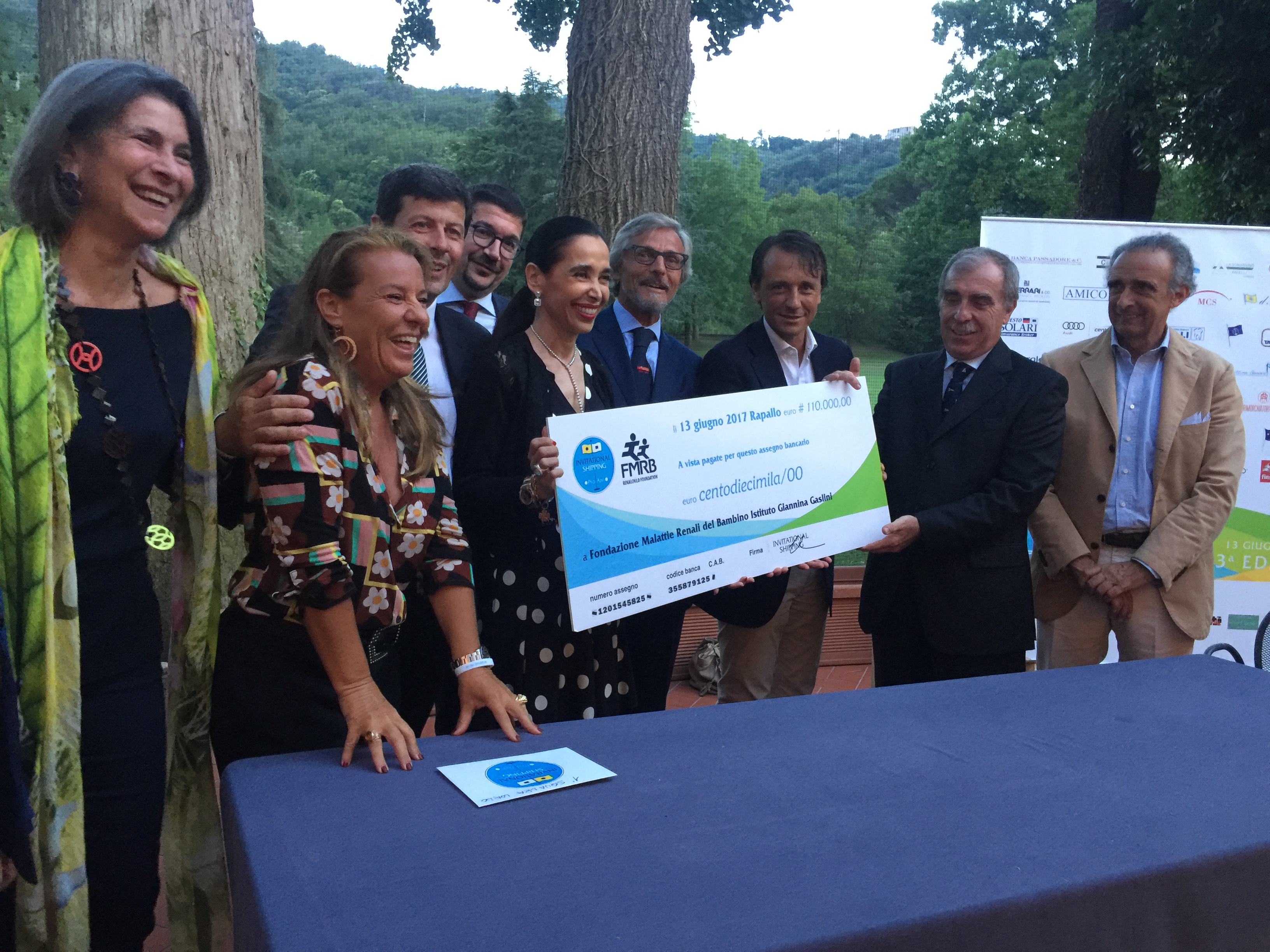 Primocanale per i suoi 35 anni con l'Invitational Shipping Pro-Am a favore della Fondazione Malattie Renali del Bambino