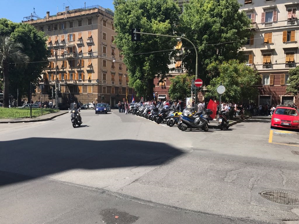 Casa Pound, pronta all'inaugurazione la nuova sede a Genova