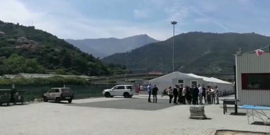 Emergenza migranti, Toti incontra Ioculano a Ventimiglia 
