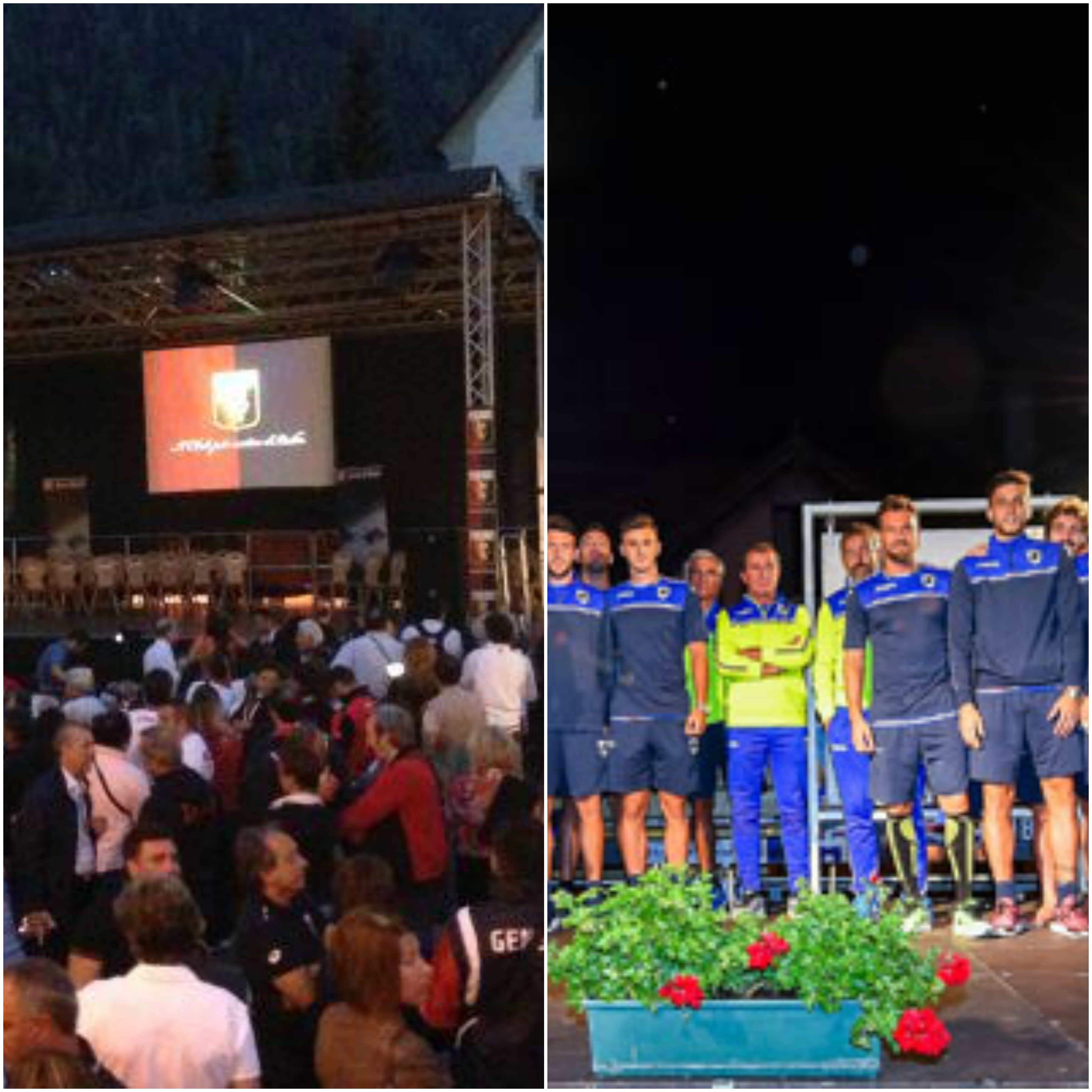 Dalle 21 in diretta su Primocanale e sul web la presentazione del Genoa a Neustift e la 'Notte Blucerchiata' a Temù