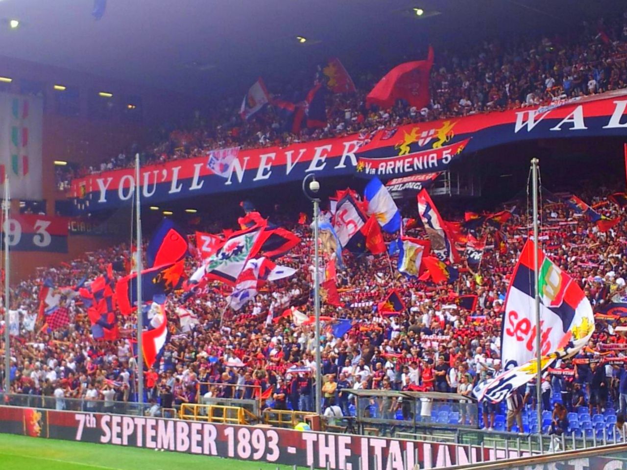 Genoa, gli ultrà: 