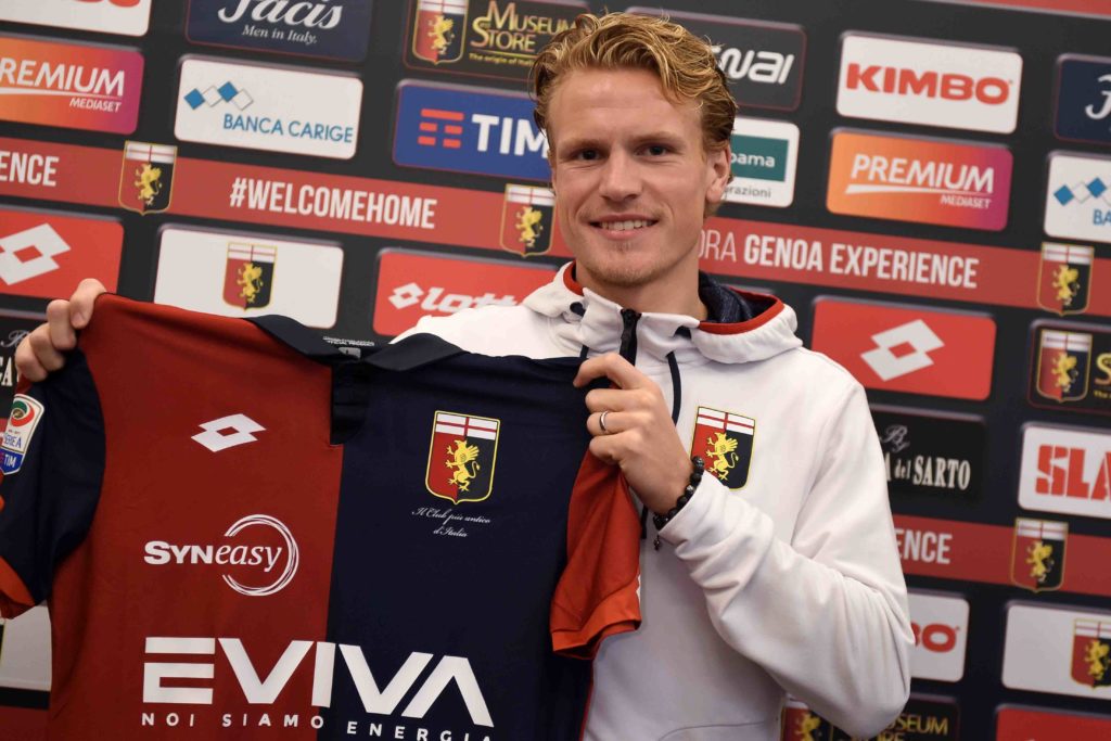 Genoa, no alla Fiorentina per Izzo. il Paok vuole lo svedese Hiljemark 