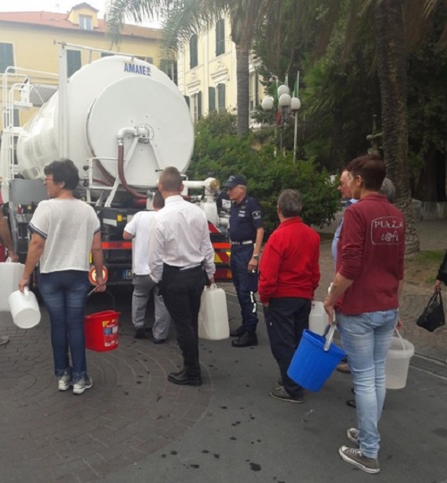 Rotture nel Roja, in serata riparata la perdita a Imperia: intervento a Diano 