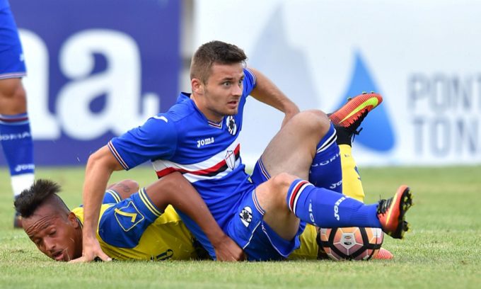 Sampdoria, lavoro personalizzato per Linetty. Capezzi ko dopo l'infortunio di sabato 