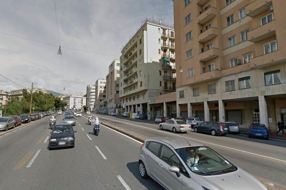 Incidente in moto in Corso Gastaldi, grave un uomo