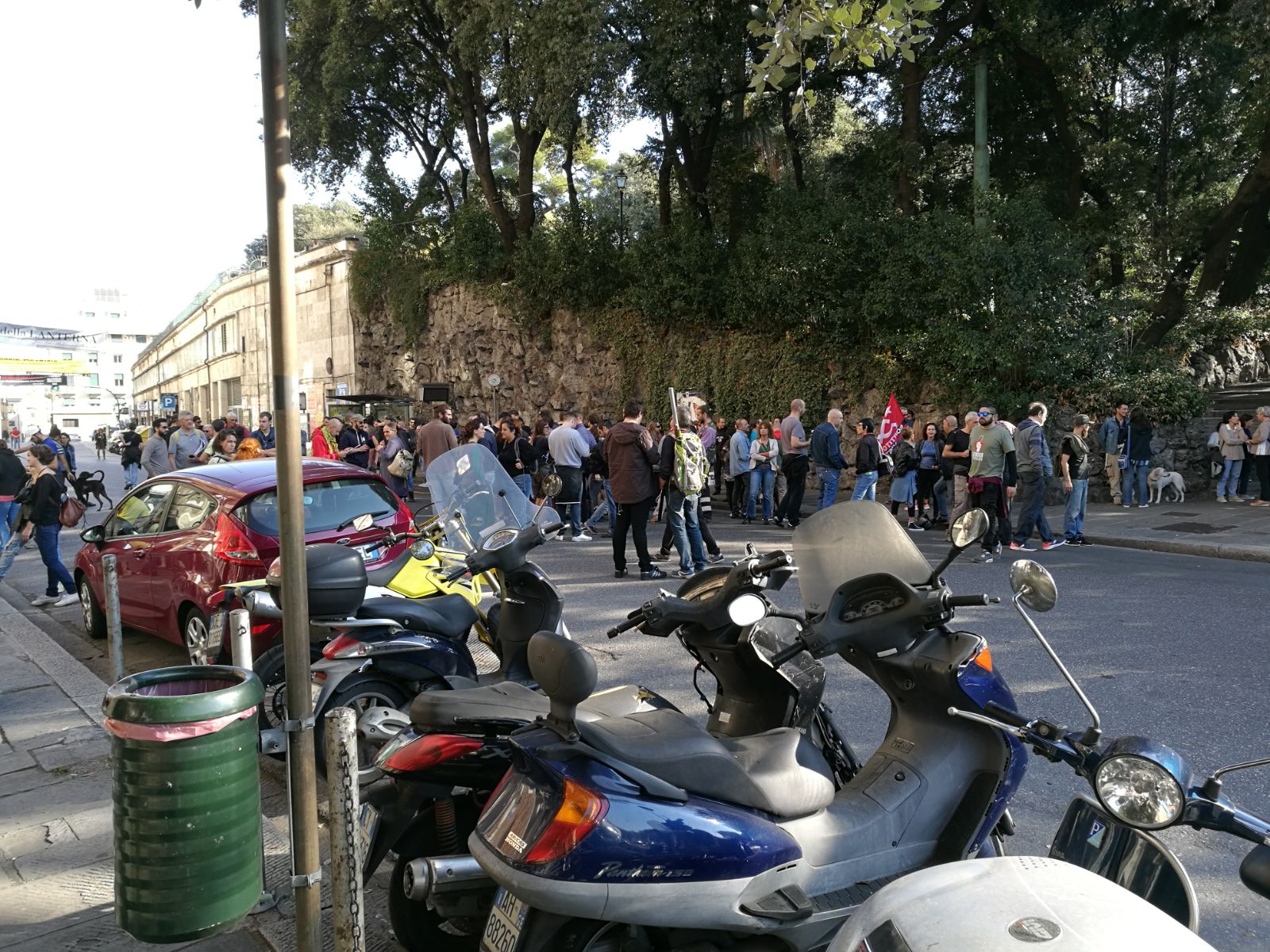 Genova, nuovo presidio antifascista in via Serra