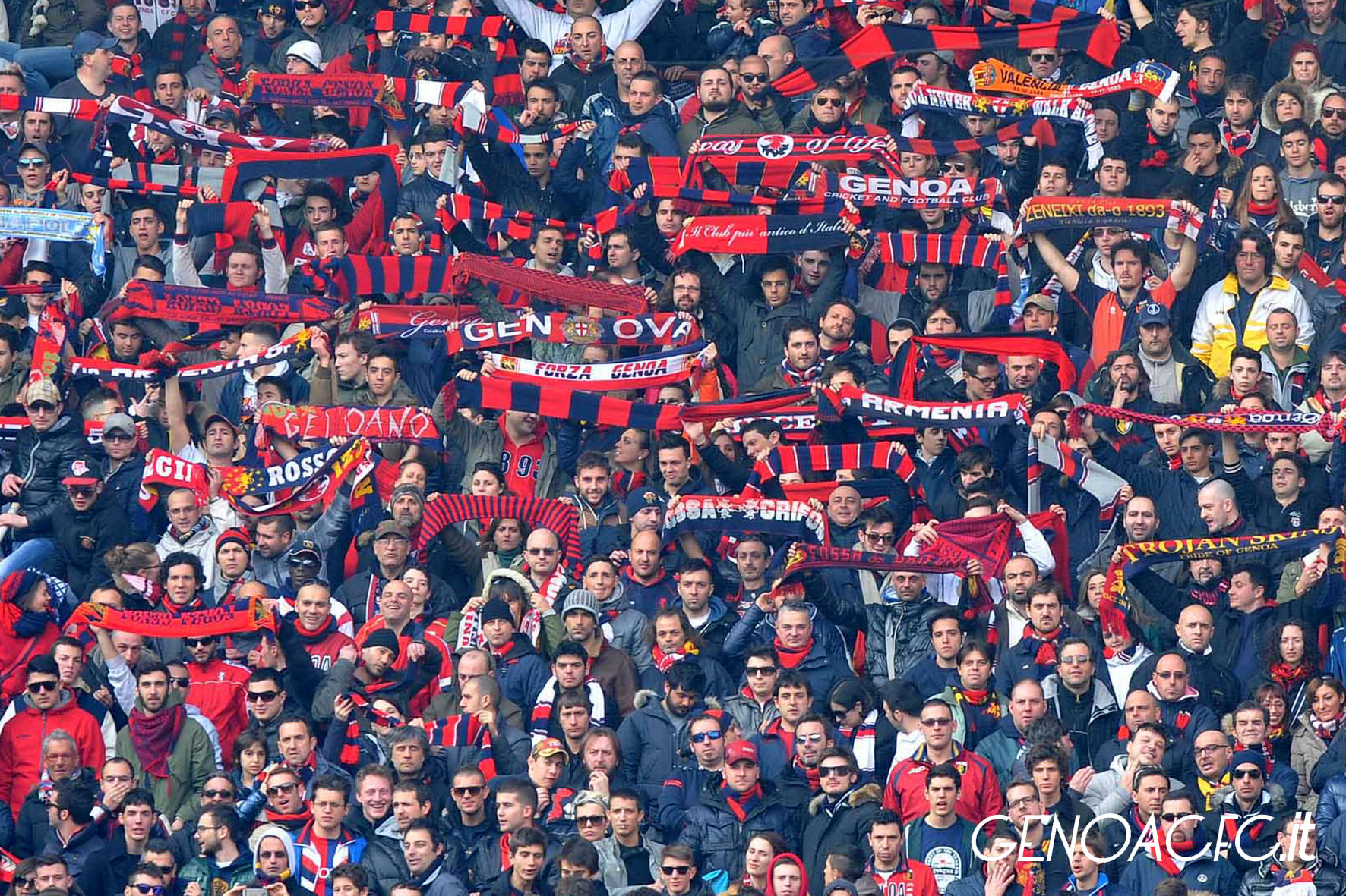 Genoa, saranno oltre 1700 i tifosi rossoblu che saranno in trasferta a Ferrara 