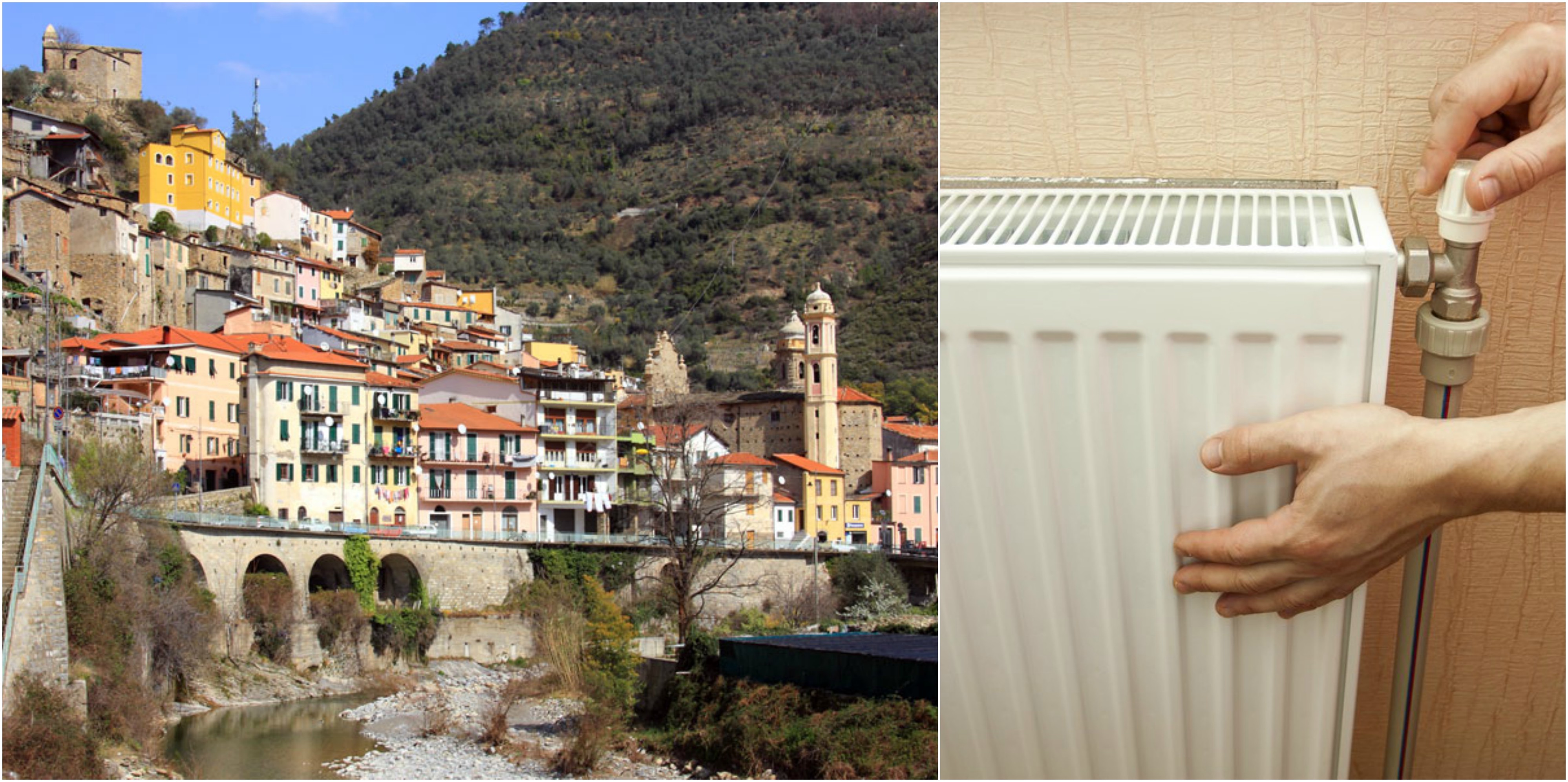Badalucco, termosifoni già accesi: arriva l'ordinanza del sindaco