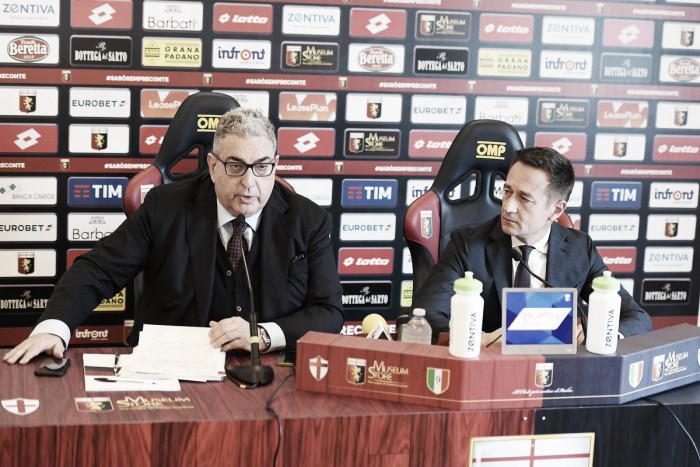 Genoa, il dg Perinetti sul mercato: 
