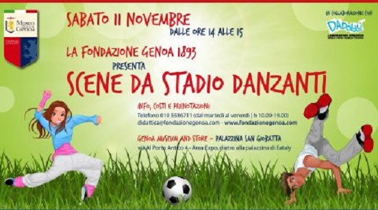 Fondazione Genoa, sabato laboratorio teatrale 'Scene da stadio danzanti'
