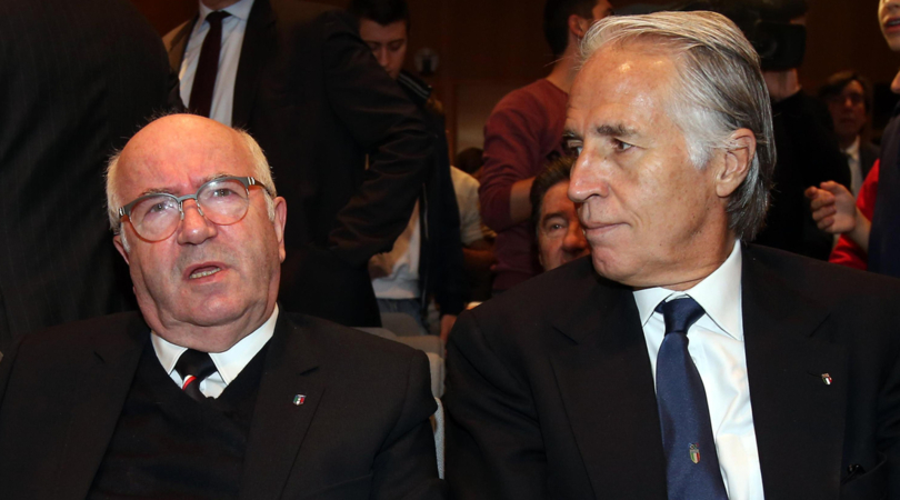 Italia, il presidente del Coni Malagò su Tavecchio: 