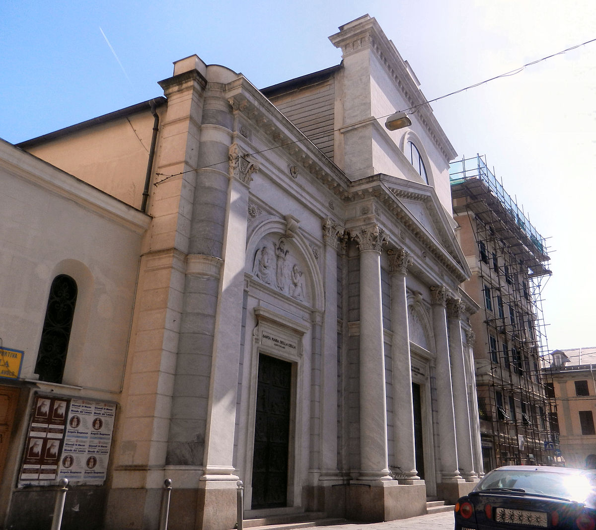 Sampierdarena, raid all'oratorio: danno fuoco a immagine sacra