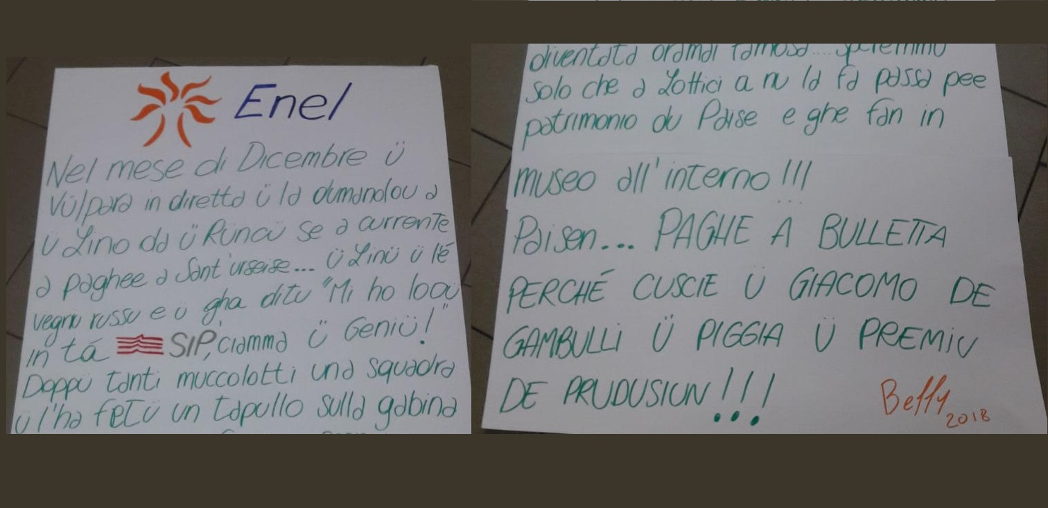 La notte delle remagiate, scherzi e cartelli ironici per le vie del paese