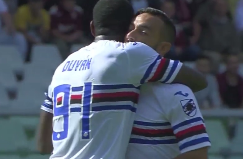 Sampdoria, Quagliarella-Zapata: insieme 18 gol e 9 assist,  tra le coppie d'oro della serie A