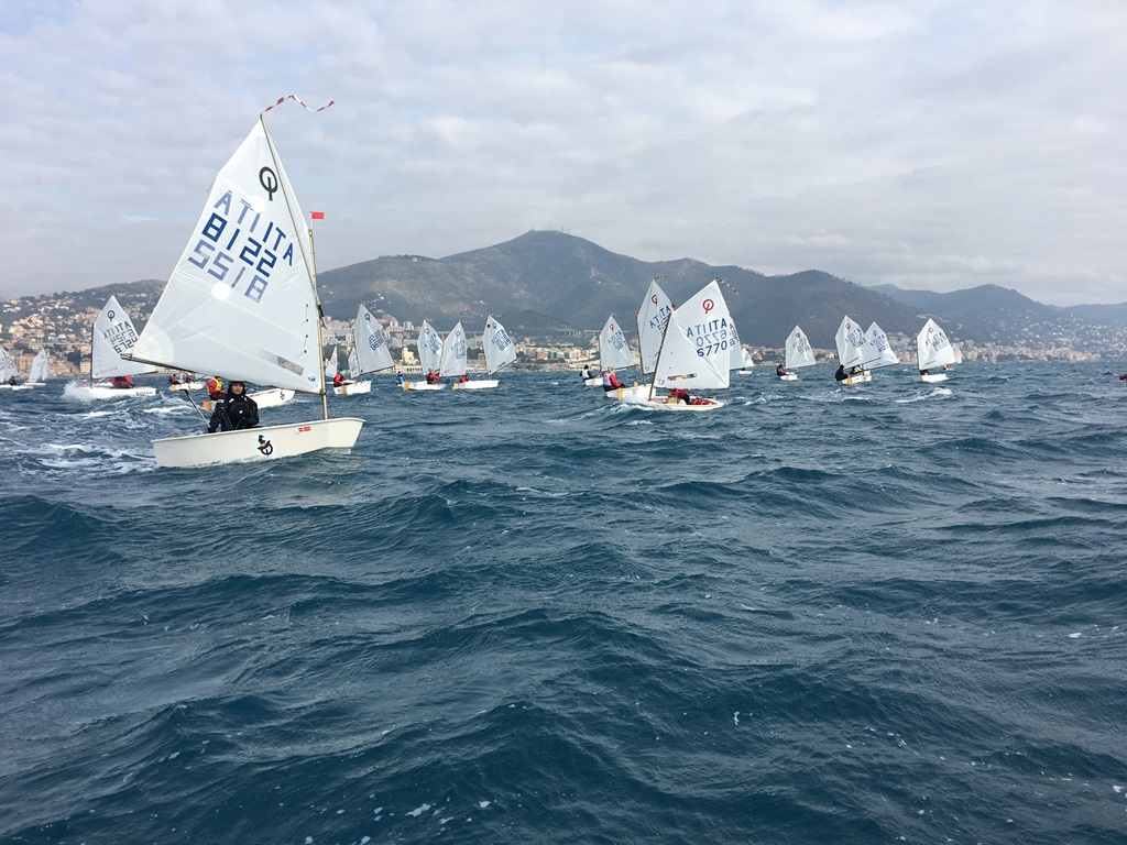 Vela, International Genoa Winter Contest: terzo week end con oltre 150 Optimist