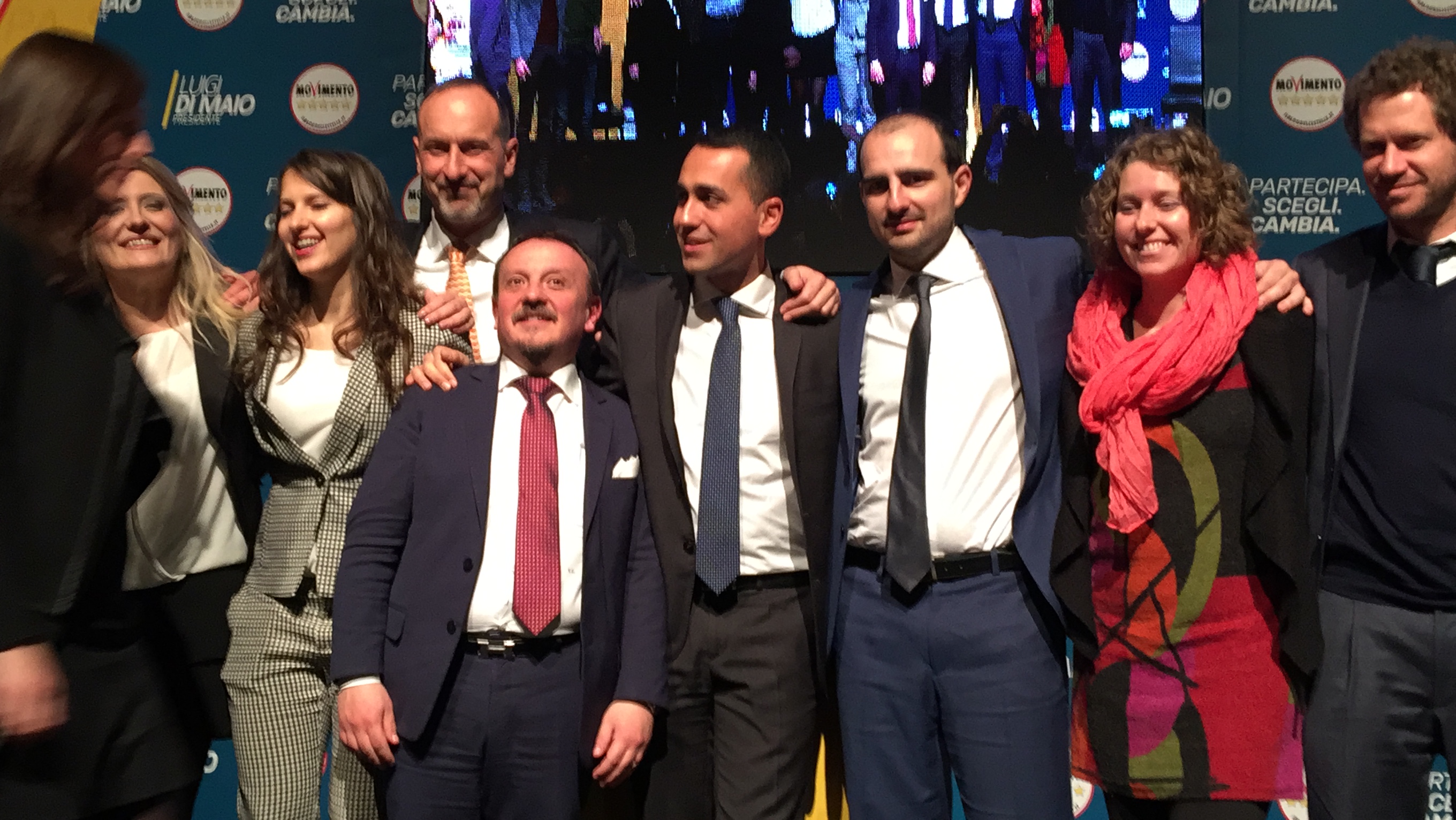 Elezioni, Di Maio fa il pieno alla Corte e ripete: 