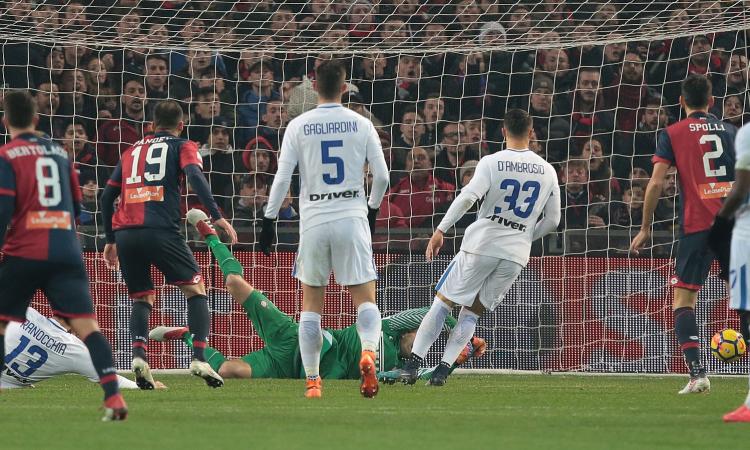 Il Genoa va a tutto Pandev, 10 punti in piu’ rispetto all’andata