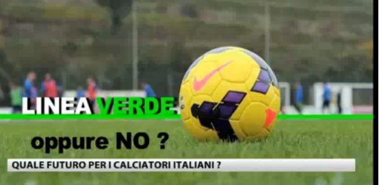 Il futuro dei giovani calciatori italiani? 