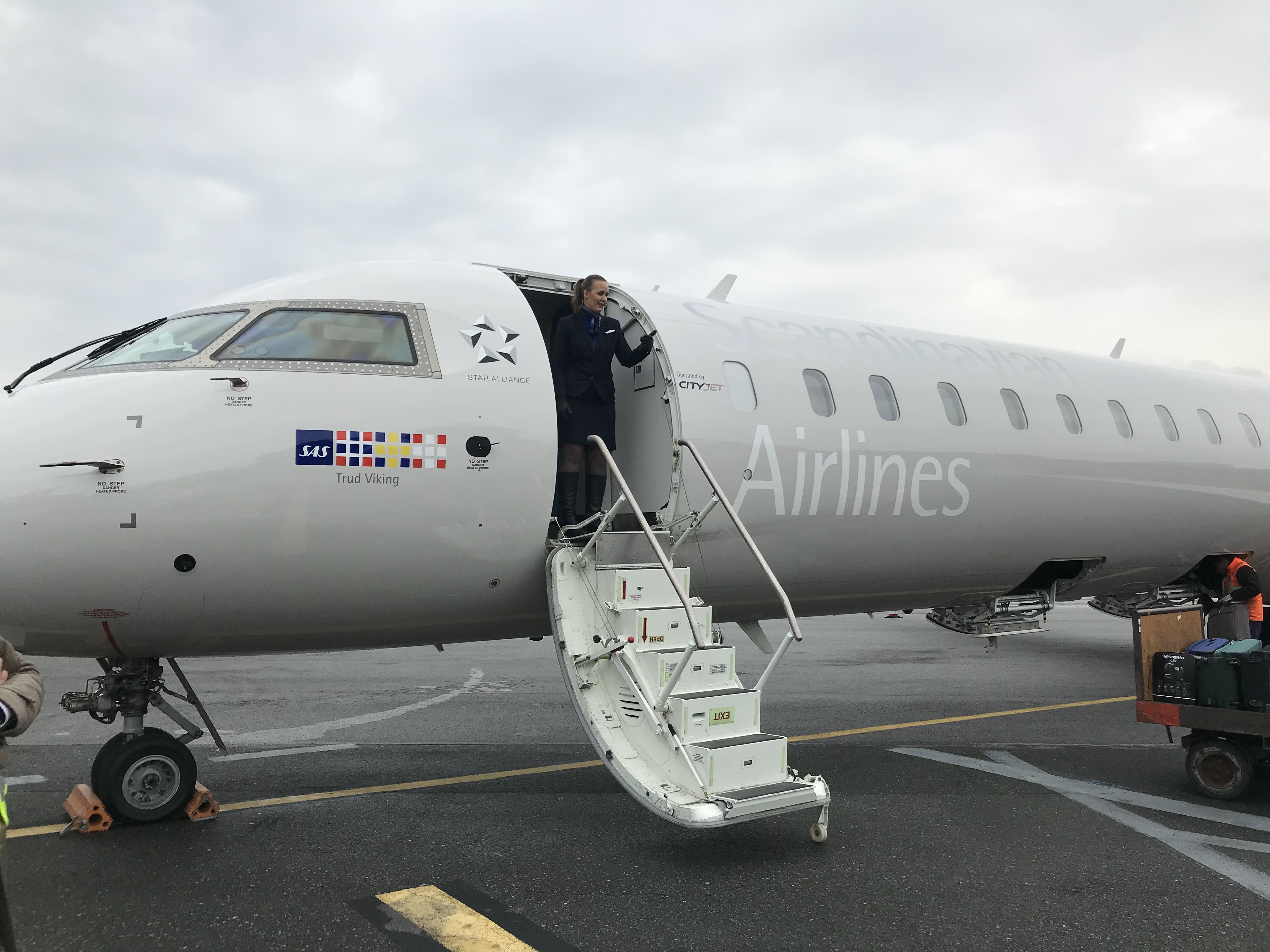 Aeroporto di Genova: atterra in orario il primo volo da Copenaghen