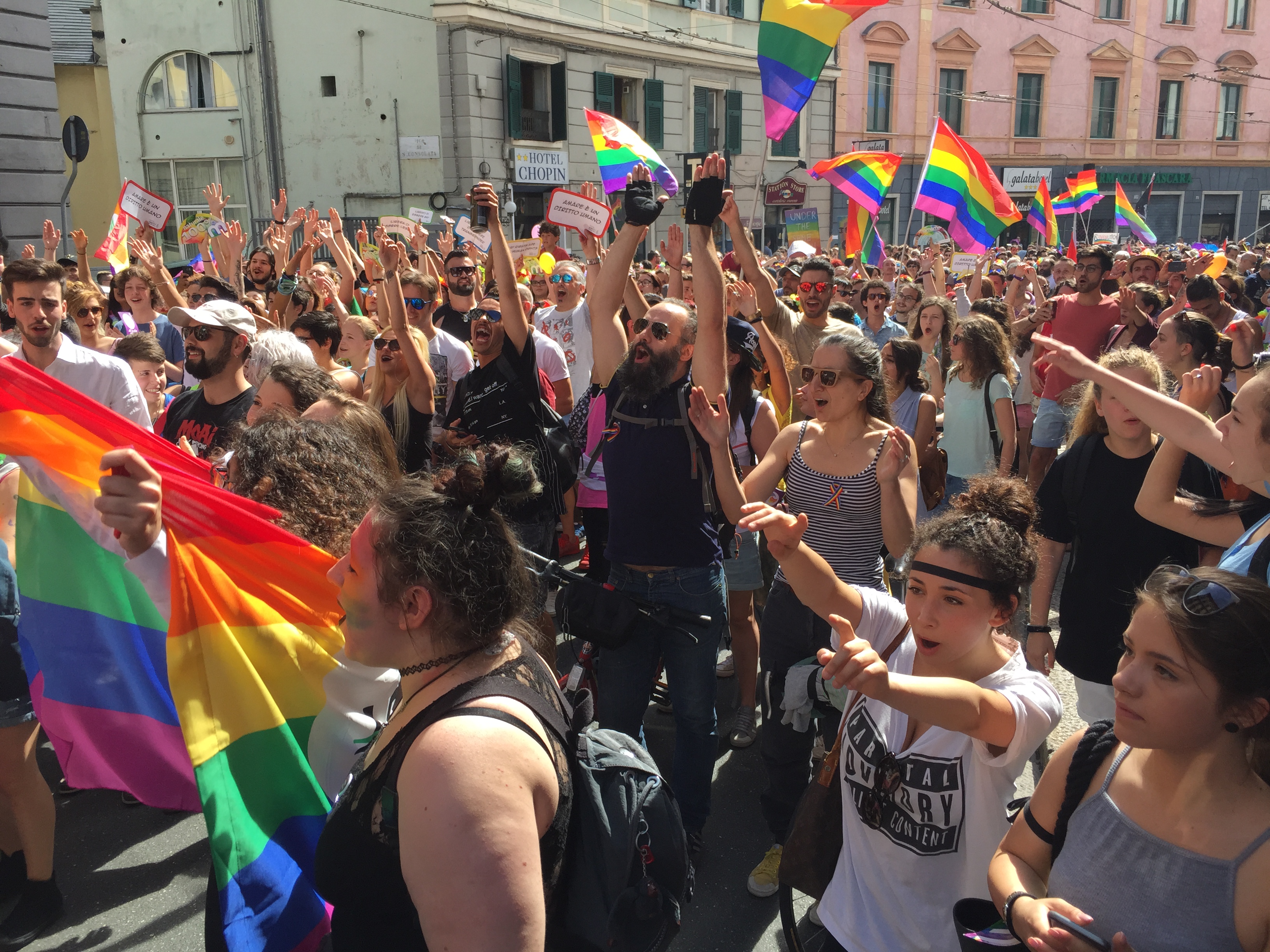 Niente patrocinio al Gay Pride, Bucci: 
