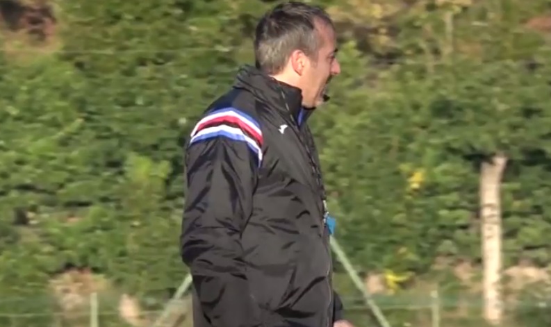 Sampdoria, subito in campo verso il derby: lavoro individuale per Quagliarella 
