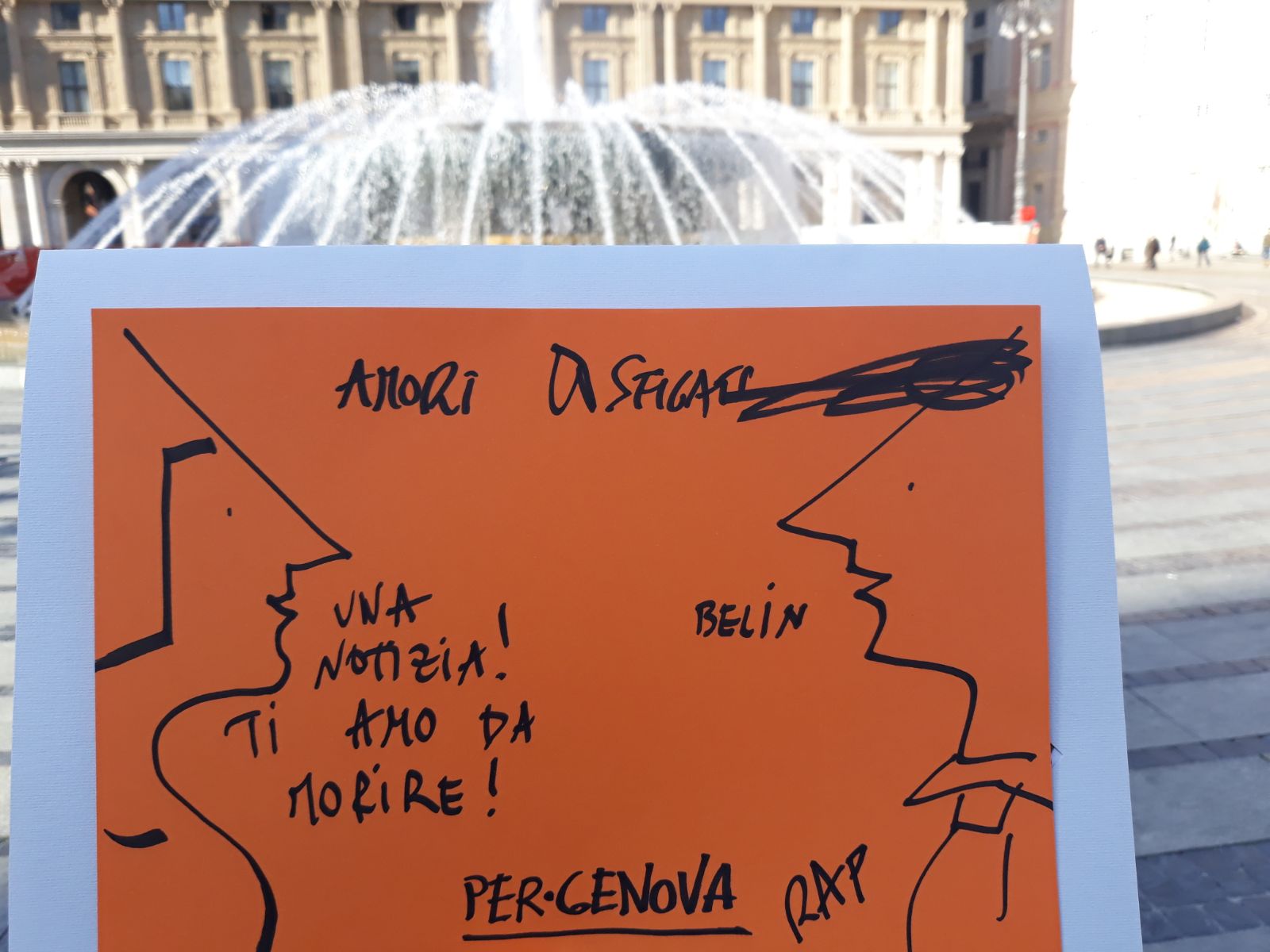 Arrivano a Genova gli 