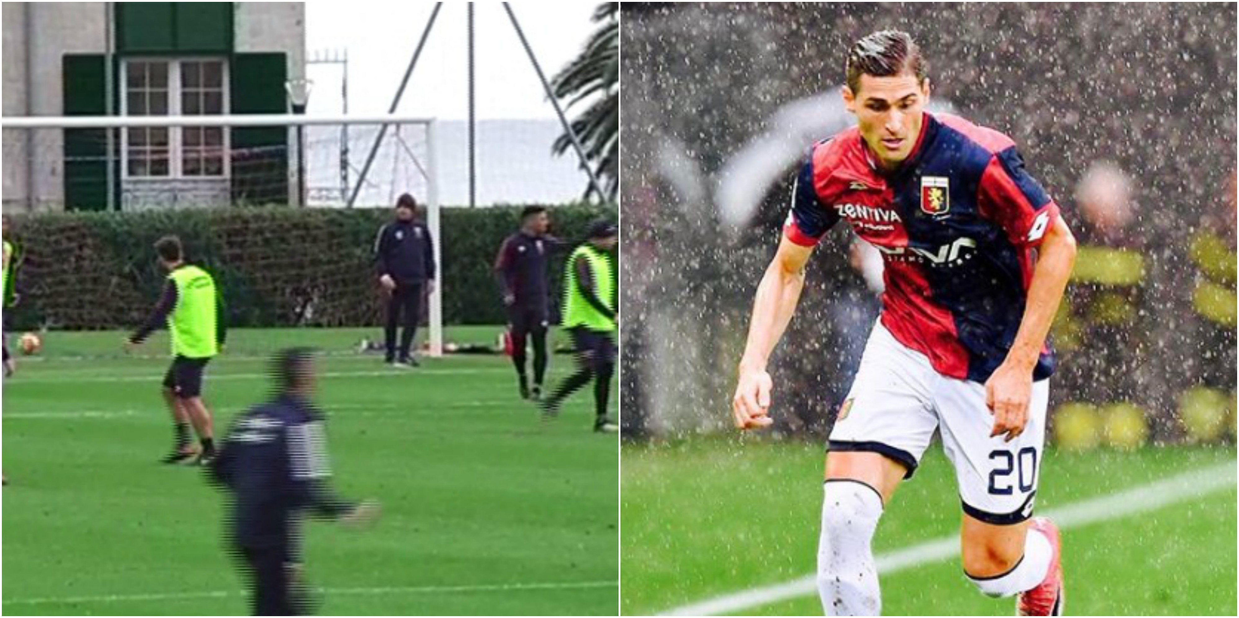 Genoa, da valutare Rosi in vista della gara contro il Crotone: problemi fisici per lui 
