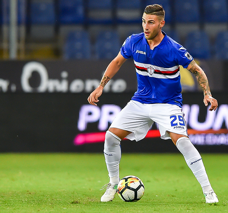 Sampdoria, per Murru trauma distorsivo contusivo al ginocchio