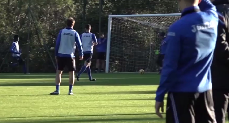 Sampdoria, allenamento personalizzato per Bereszynski. In campo anche i baby Gabbani ed Ercolani 