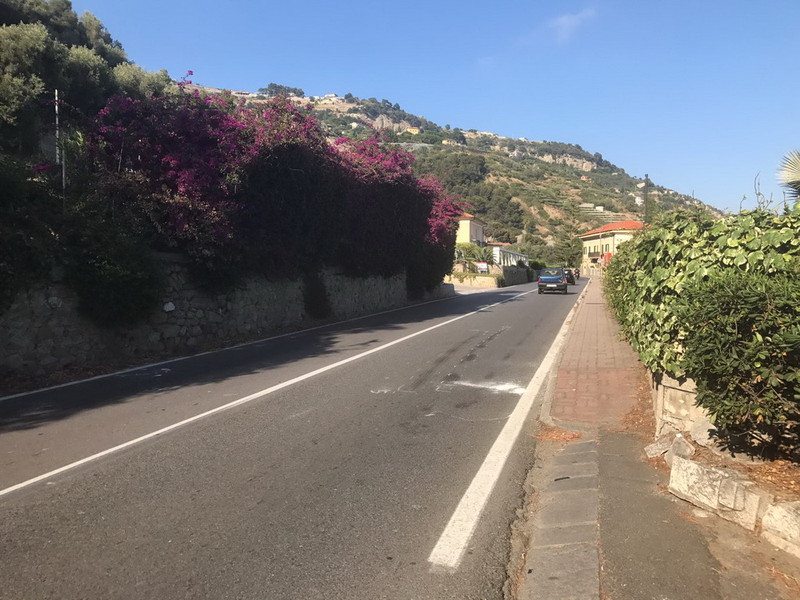 Ventimiglia, Aurelia provvisoriamente chiusa per lavori dall’Anas