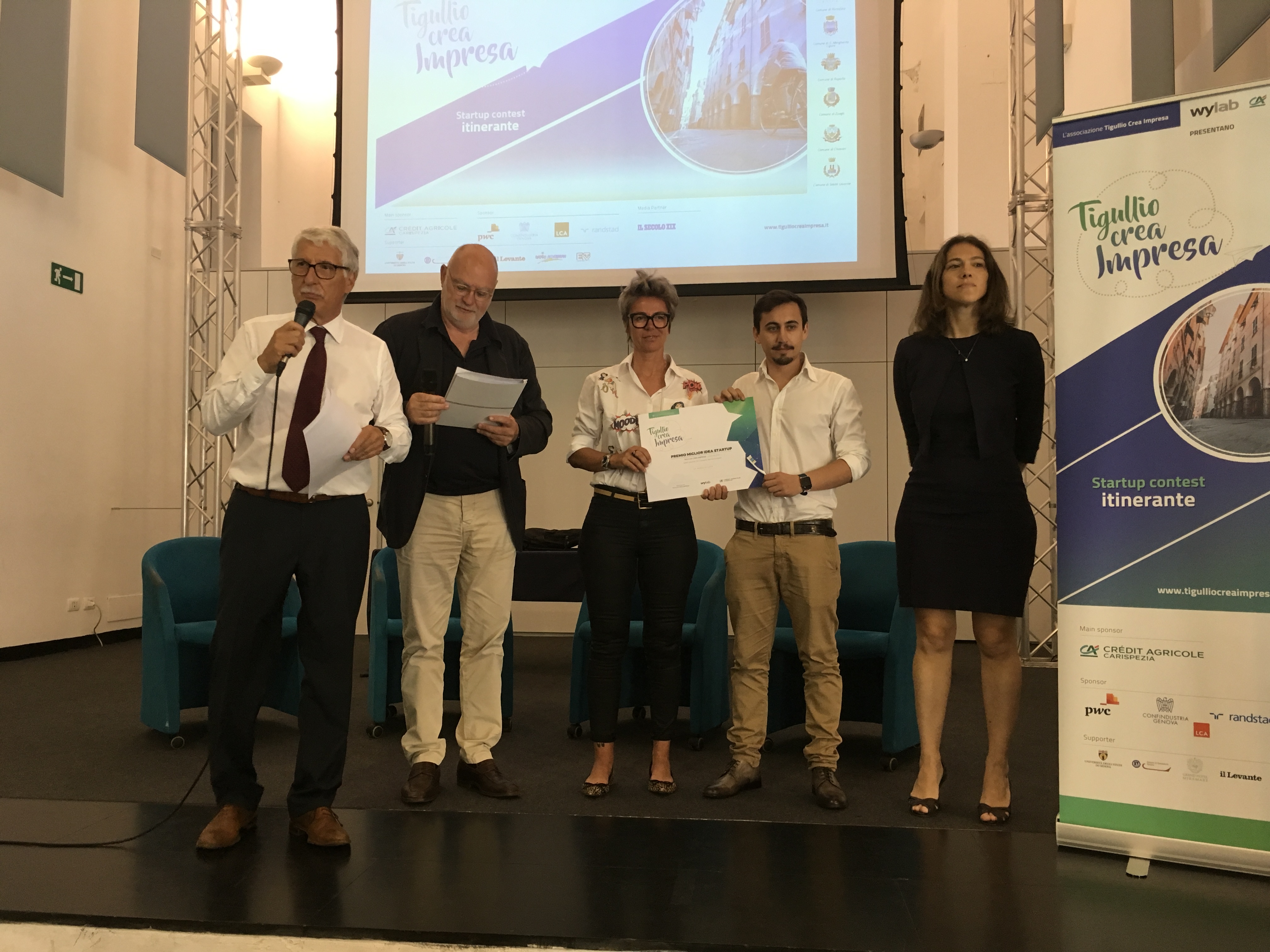 Tigullio Crea Impresa, proclamati a Sestri Levante i tre progetti vincitori 