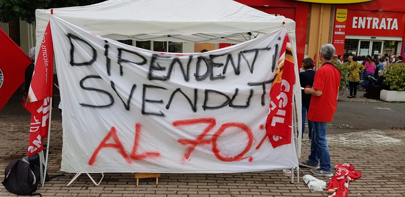 Da oggi Mercatone Uno chiude, il 22 e 28 giugno incontri decisivi