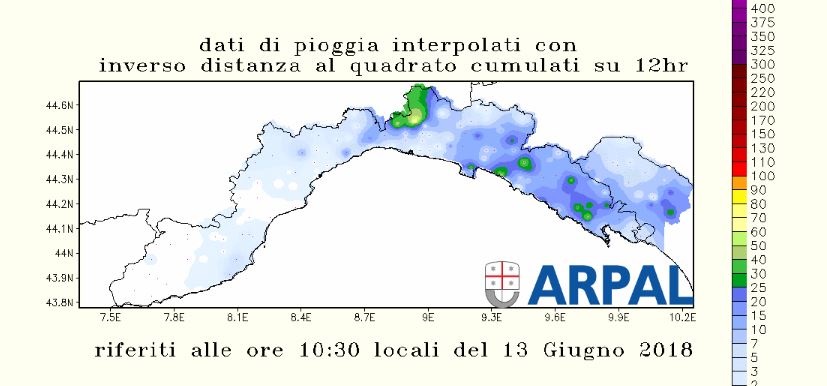 Maltempo, è stata prolungata l'allerta gialla fino alle 17 
