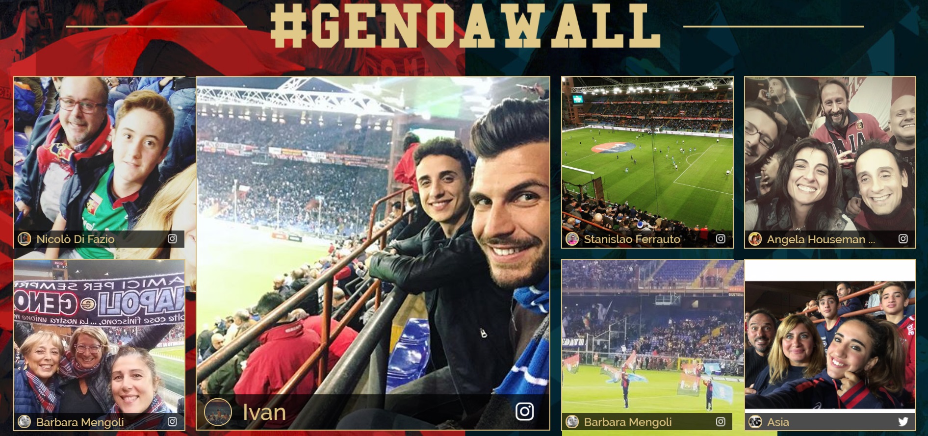 Al Genoa il Wmf Awards 2018, rossoblù premiati per 'social wall' 