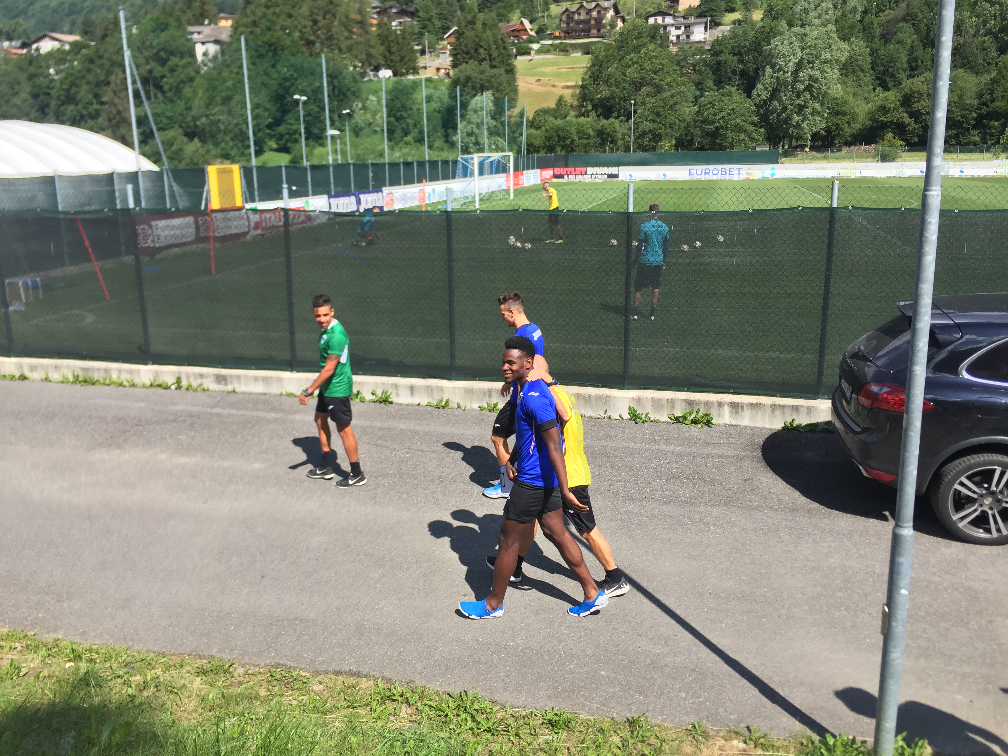 Sampdoria, Zapata lascia Ponte di Legno, il colombiano va all'Atalanta