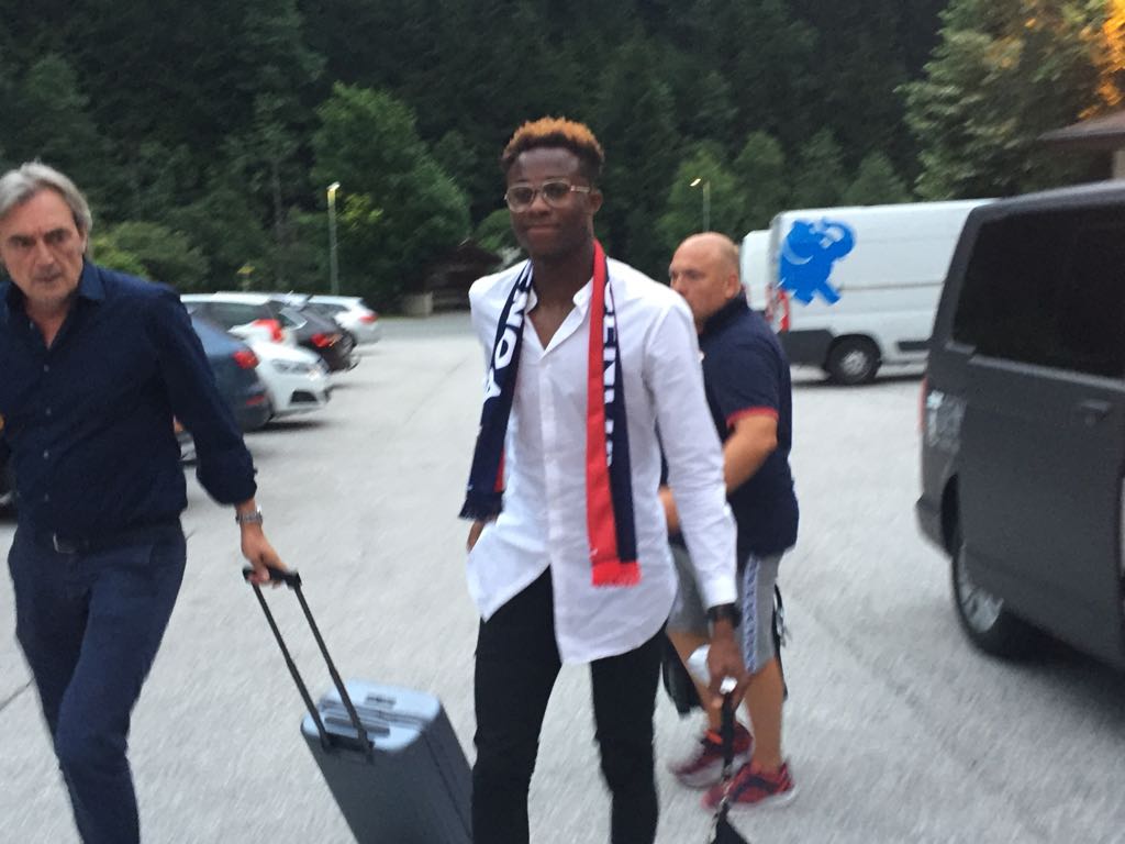 Genoa, arriva anche il nuovo attaccante Kouamè in ritiro a Neustift