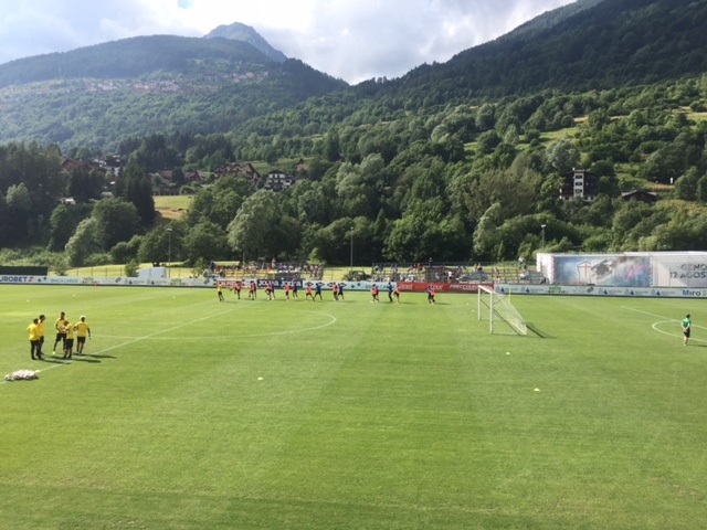 Test per la Sampdoria a Temù, poi in serata la 'Notte Blucerchiata'
