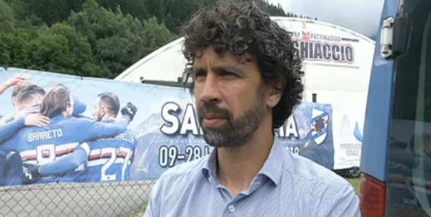 Il presidente dell'AIC Tommasi in visita alla Sampdoria: 