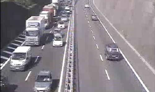 Incidente sulla A12, ancora disagi tra Rapallo e Chiavari