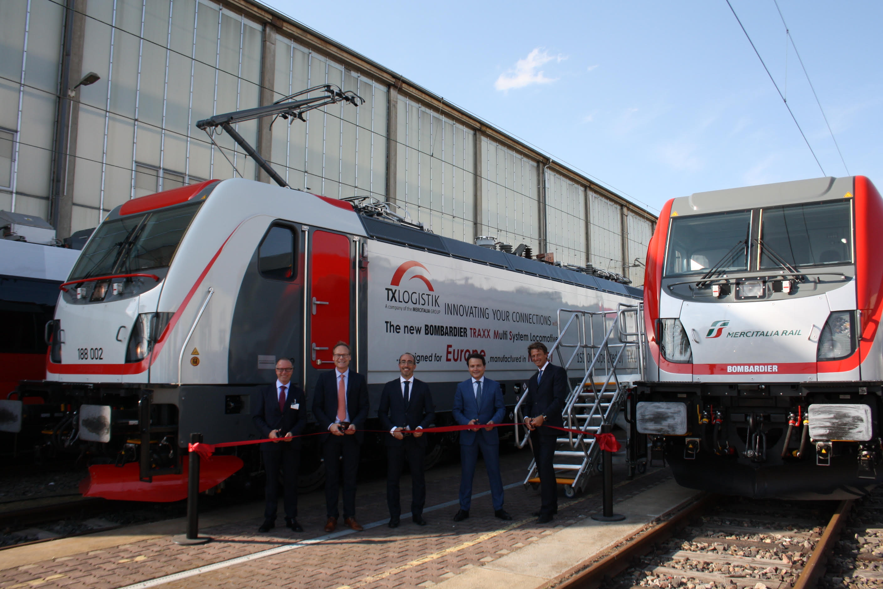 Bombardier ha presentato le nuove TRAXX per Mercitalia