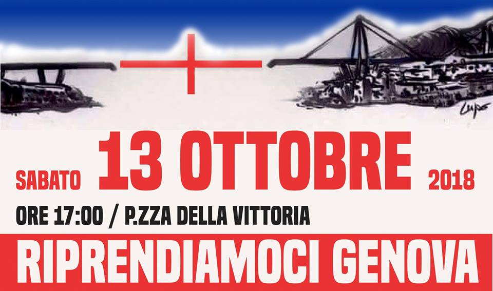 I cittadini si 'riprendono Genova': 