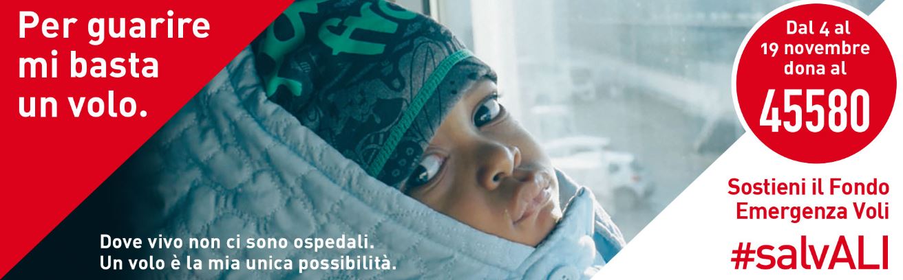#salvAli, un sms al 45580 per aiutare un bambino povero a curarsi