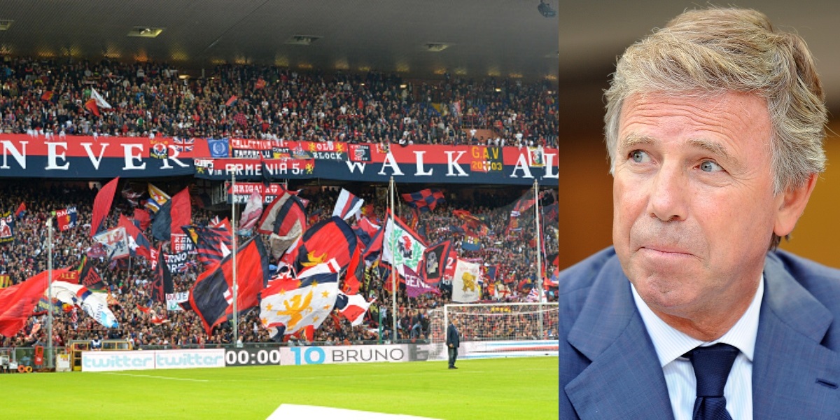 Genoa, tra la Gradinata Nord e Preziosi tensione sempre più forte