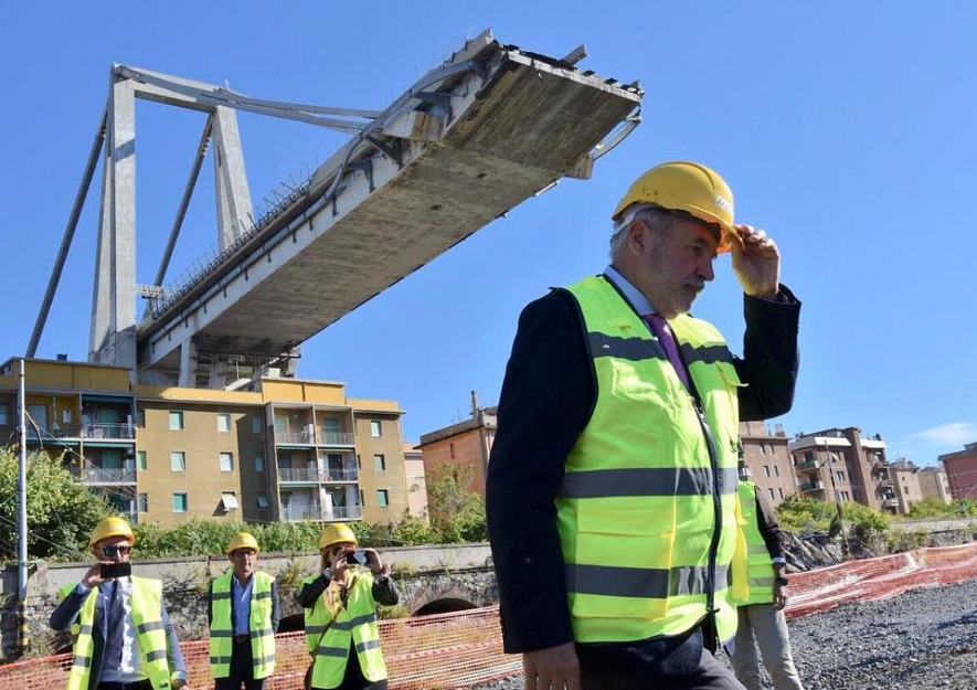 Ponte Morandi, rispettati i tempi: domani l'avvio del cantiere per la demolizione 